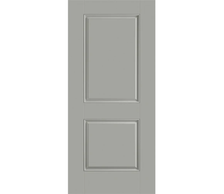 Oklahoma City Two Panel Square Fiberglass Entry Door